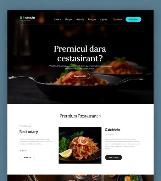 Restaurante Gourmet - Después